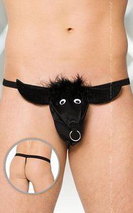 Мужские трусы - Thong 4437, black, S-L 5591443710 фото