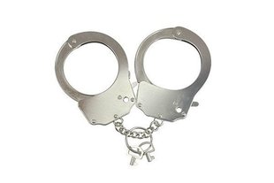 Наручники металлические - Adrien Lastic Handcuffs Metallic