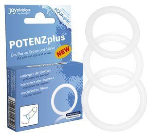 Эрекционные кольца - POTENZplus 3 pcs Mix S,M,L 61325114390000 фото