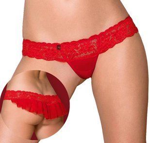 Thong red - Obsessive 863-THO-3 SM 410155 &mdash; photos