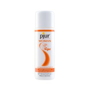 Lubricant - Pjur Woman Vegan 30 ml, pure vegan composition, no preservatives