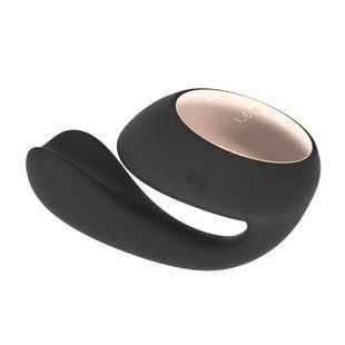 Смарт-вибратор Lelo Ida Wave Black вагинально-клиторальный с технологией Wavemotion и 2 моторами SO8076 фото