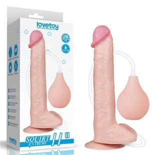 Dildo - Squirt Extreme Dildo Flesh 11'' 6452LVTOY401 &mdash; photos