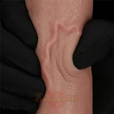 Фаллоимитатор - 8'' DUAL LAYERED SILICONE COCK 66-LV411043 фото