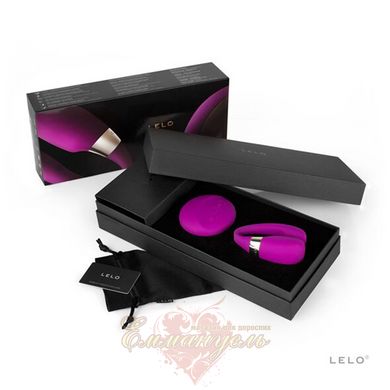 Вібратор для пар - LELO Tiani 3 Deep Rose, 2 мотори, пульт ДУ