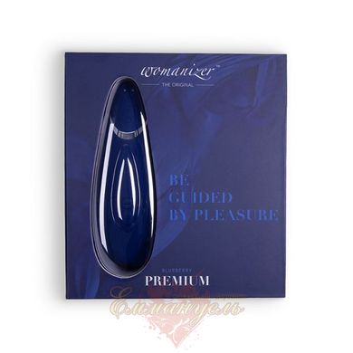 Бесконтактный клиторальный стимулятор - Womanizer Premium, Blueberry