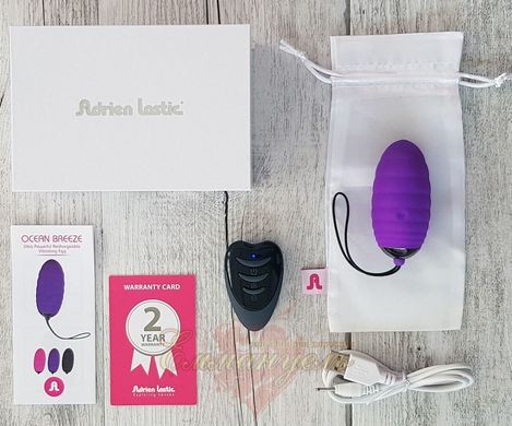 Adrien Lastic Ocean Breeze Pink vibro egg with remote control