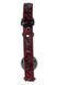 Кляп с отверстиями для дыхания Dream Toys Blaze Deluxe с красной вышивкой, пластиковый шар, регулируемый ремешок DT21533 фото 7