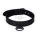 Нашийник з повідцем - Bondage Fetish Black Matt Collar With Leash 6452LVTOY686 фото 3