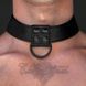 Нашийник з повідцем - Bondage Fetish Black Matt Collar With Leash 6452LVTOY686 фото 2