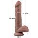 Фаллоимитатор - 8'' DUAL LAYERED SILICONE COCK 66-LV411043 фото 16