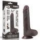 Dildo - 7 '' Sliding Skin Dual Layer Dong &ndash; Black 66-LV317011 - photos (13
