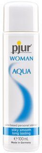 Water-based lubricant - pjur Woman Aqua 100 ml, for intense glide PJ10370 &mdash; photos