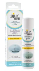 Лубрикант - pjur MED Natural glide 100 мл спеціально для сухої та чутливої ​​шкіри