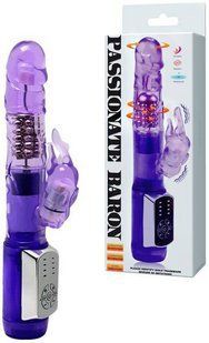 Hi-tech вібратор - Passionate Baron Vibrator Purple 6603BW0440 фото