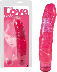 Realistic vibrator - Pink Love Large