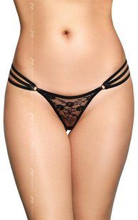 Women's thong - G-String 2498 - black - M/L 5591249817 &mdash; photos