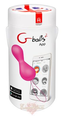 Вагинальные шарики - Gballs2 App Petal Rose