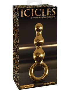 Anal Tube - Icicles Gold Edition G10 - Gold 6608298927 &mdash; photos