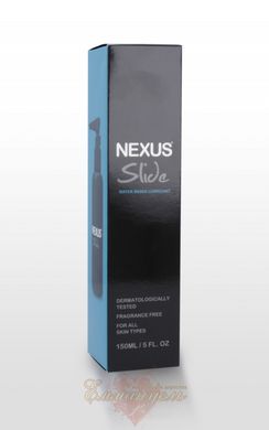 Анальная смазка - Nexus Slide Waterbased (150 мл) на водной основе, супер для анальных игрушек
