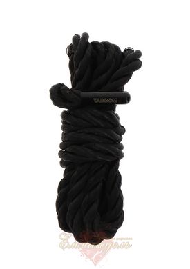 Bondage rope - Taboom Bondage Rope 1.5 meter 7 mm, Black