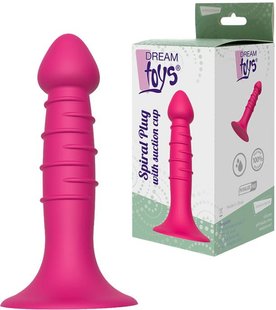 Dream Toys Spiral Plug With Suction Cup