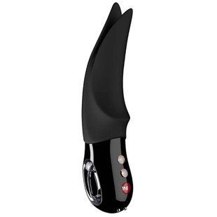 Clitoral vibrator - Fun Factory VOLTA black, flexible double tip SX0928 &mdash; photos