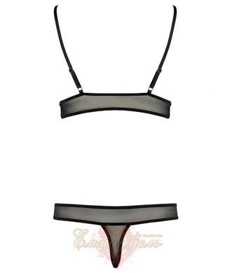 Комплект білизни - ERZA SET black L/XL - Passion PS26010 фото