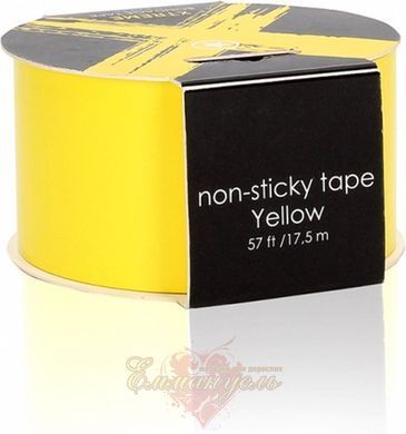 Bondage tape - Ouch! Xtreme Bondage Tape 17,5 m - Yellow, does not stick to skin and hairs, only to itself 36-POSOU024 &mdash; photos