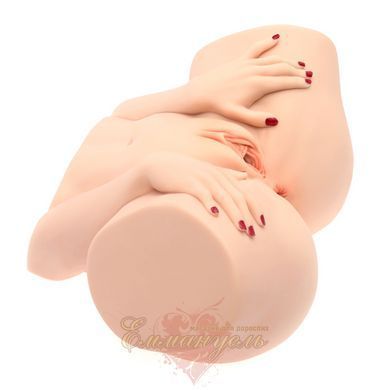 Мастурбатор-півторс Naked Factory BARBIE, реалістичний 2-канальний, наскрізний SX3475 фото