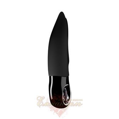 Clitoral vibrator - Fun Factory VOLTA black, flexible double tip SX0928 &mdash; photos