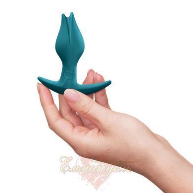 Анальна пробка Fun Factory Bootie Fem Bottle Green, бутон 2,9 см тонкий обмежувач SX3693 фото