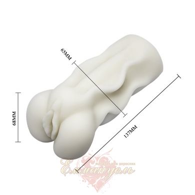 Masturbator vagina - Men's Masturbator, Tighten, Shrink, 13,7x6,5cm