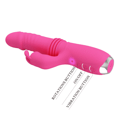 Vibrator - Pretty Love Dorothy Vibrator Pink Rotation + Prop