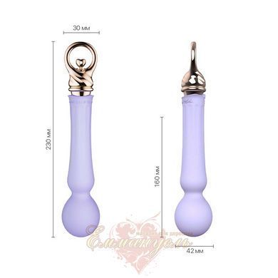 Вибромассажер с подогревом - Zalo Sweet Magic &ndash; Confidence Wand Fantasy Violet SO6677 фото