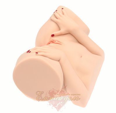 Мастурбатор-півторс Naked Factory BARBIE, реалістичний 2-канальний, наскрізний SX3475 фото