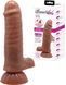 Realistic Dildo with Balls Beautiful Encounter Baron, 7.8 inch, Brown TPR, Suction Cup Base 6603BW-008101N - photos (1