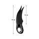 Clitoral vibrator - Fun Factory VOLTA black, flexible double tip SX0928 - photos (9
