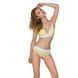 Спортивный топ с двойными бретелями - Passion PS007 TOP S, yellow SO4277 фото 2