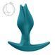 Анальна пробка Fun Factory Bootie Fem Bottle Green, бутон 2,9 см тонкий обмежувач SX3693 фото 1
