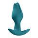 Анальна пробка Fun Factory Bootie Fem Bottle Green, бутон 2,9 см тонкий обмежувач SX3693 фото 3