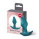 Анальна пробка Fun Factory Bootie Fem Bottle Green, бутон 2,9 см тонкий обмежувач SX3693 фото 7