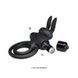 Cock ring - Pretty Love Vibro Penis Ring Bunny III Black 6603BI0729 - photos (7
