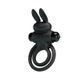 Cock ring - Pretty Love Vibro Penis Ring Bunny III Black 6603BI0729 - photos (3