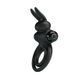 Cock ring - Pretty Love Vibro Penis Ring Bunny III Black 6603BI0729 - photos (2