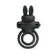 Cock ring - Pretty Love Vibro Penis Ring Bunny III Black 6603BI0729 - photos (4