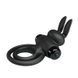 Cock ring - Pretty Love Vibro Penis Ring Bunny III Black 6603BI0729 - photos (5