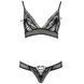 Комплект білизни - ERZA SET black L/XL - Passion PS26010 фото 3