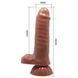 Realistic Dildo with Balls Beautiful Encounter Baron, 7.8 inch, Brown TPR, Suction Cup Base 6603BW-008101N - photos (12