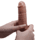 Realistic Dildo with Balls Beautiful Encounter Baron, 7.8 inch, Brown TPR, Suction Cup Base 6603BW-008101N - photos (3